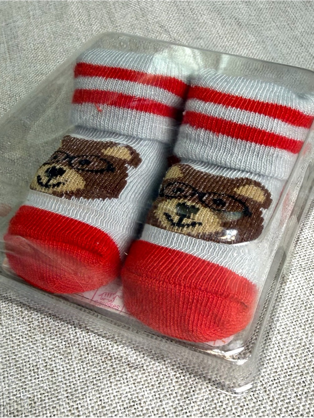 Swiggles Infant Booties - Brown Teddy